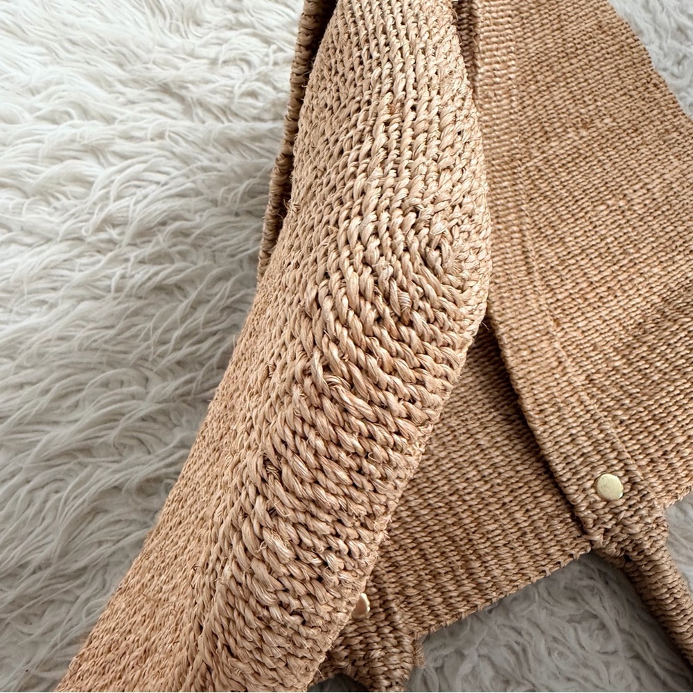 Clare V La Tropezienne Raffia Tote - Picture 8 of 9